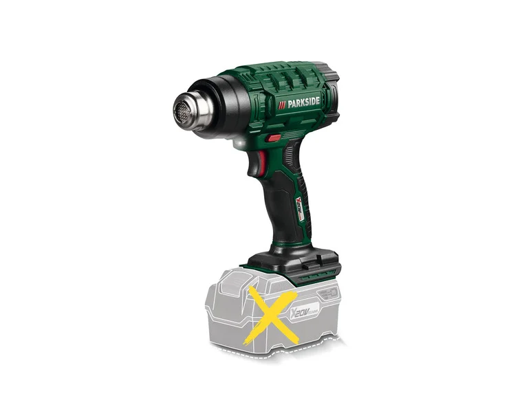 PARKSIDE® Pistolet à air chaud sans fil PHLGA 20-Li C2. 20 V