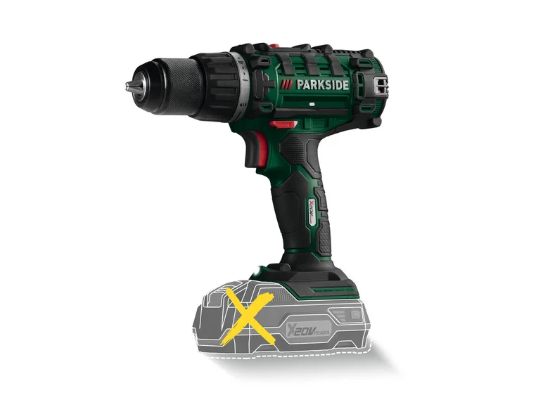 PARKSIDE® Perceuse-visseuse sans fil PABS 20-Li G8. 20 V
